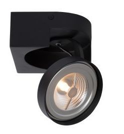 VERSUM AR111 - Plafondspot - LED Dimb. - AR111 - 1x10W 2700K - Zwart