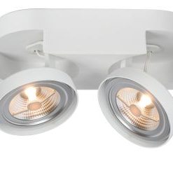 VERSUM AR111 - Plafondspot - LED Dimb. - AR111 - 2x10W 2700K - Wit
