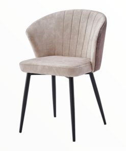 Stoel Alyssa beige back brown