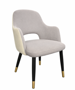 Stoel Mia beige/bruin