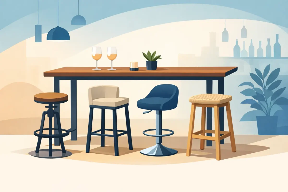 Barstoelen voor hoge horecatafel kiezen