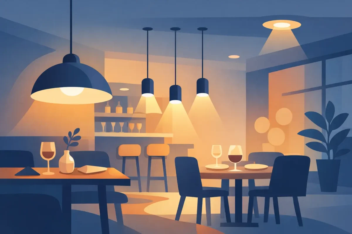 Horecaverlichting advies voor uw restaurant
