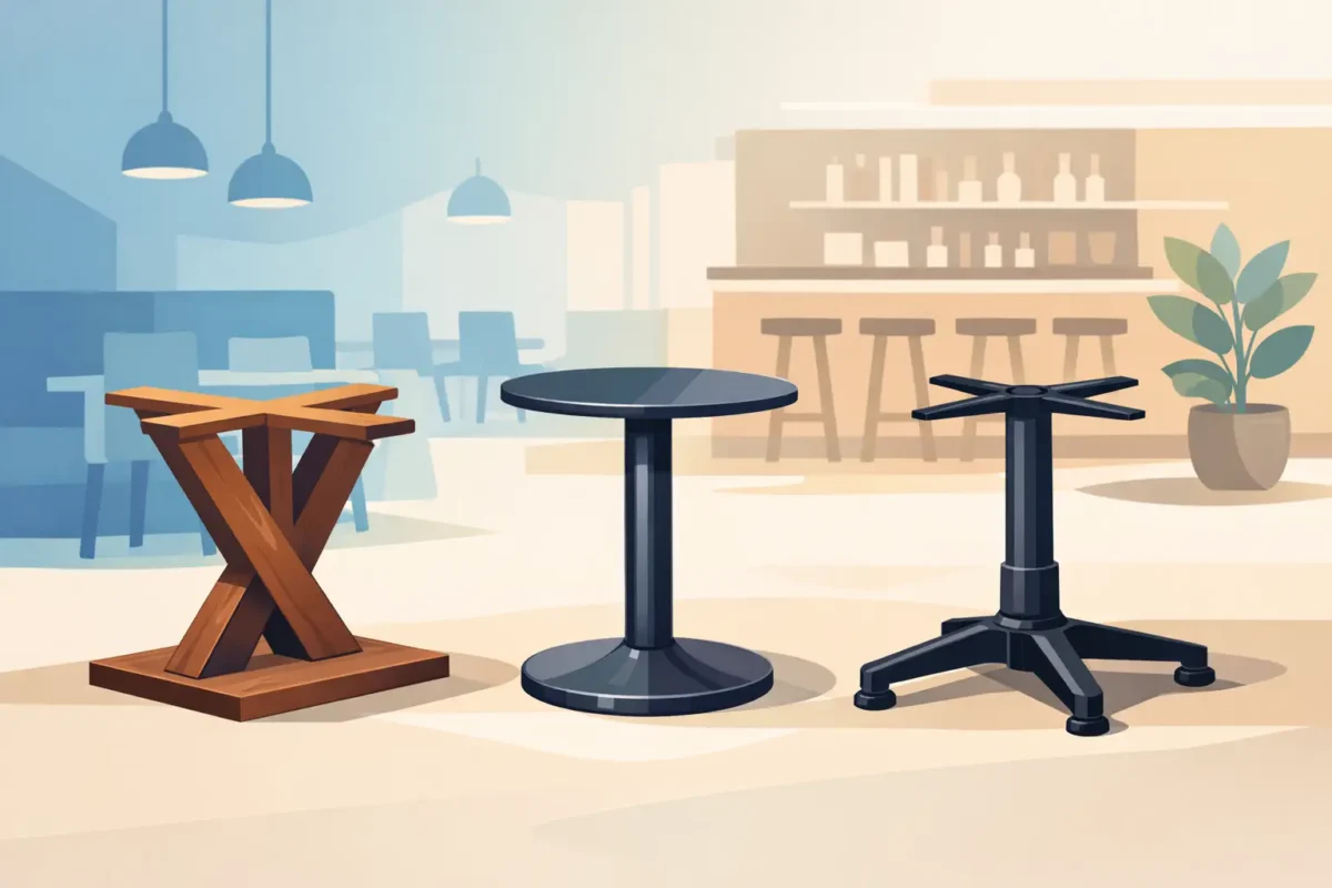 Welk tafelonderstel voor restaurant past?